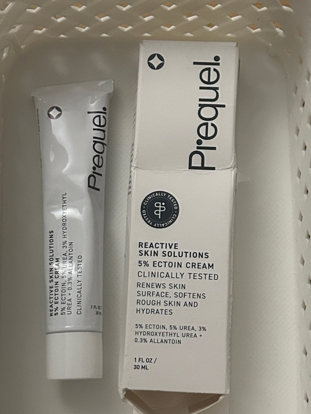 Prequel Reactive Skin Solutions 5% Ectoin Cream - new and sealed